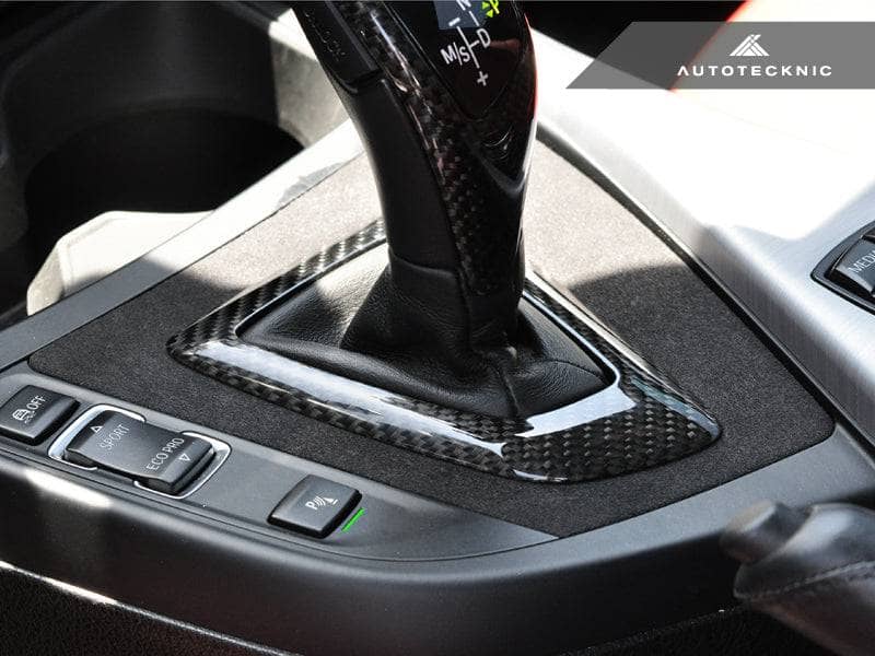 AutoTecknic Carbon Alcantara Shift Console Trim - BMW F87 M2 | F20 1-Series | F22 2-Series Secondary image