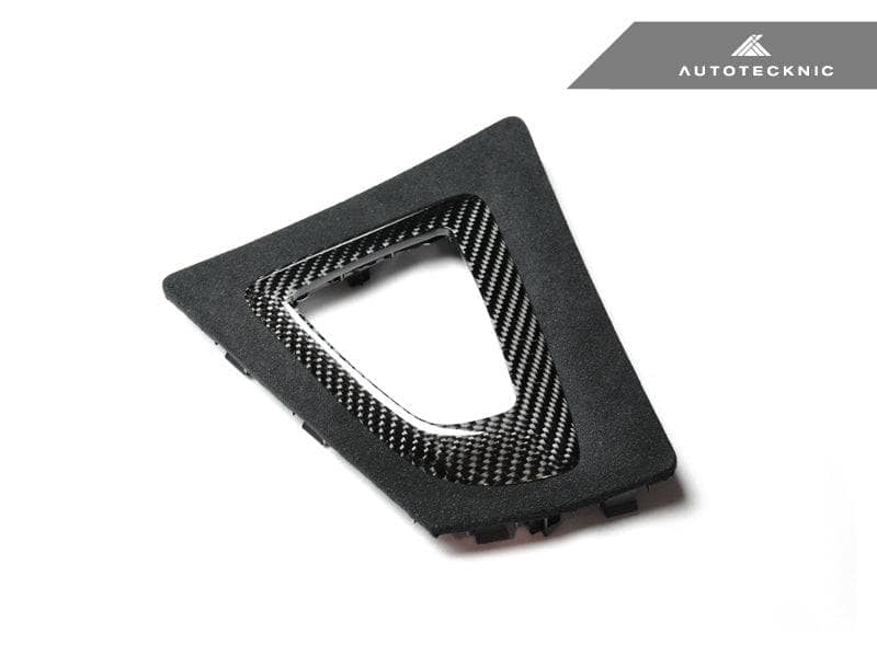 Kies-Motorsports AutoTecknic USA AutoTecknic Carbon Alcantara Shift Console Trim - F30 3-Series | F32 4-Series