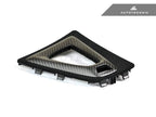 Kies-Motorsports AutoTecknic USA AutoTecknic Carbon Alcantara Shift Console Trim - F80 M3 | F82/ F83 M4 Matte Finish / M-DCT / 3K Twill Weave (2X2)