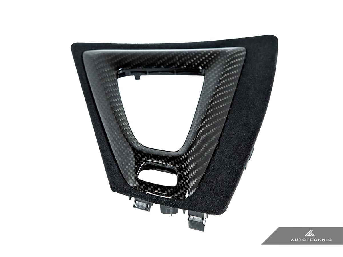 Kies-Motorsports AutoTecknic USA AutoTecknic Carbon Alcantara Shift Console Trim - F87 M2 Competition | M2 CS