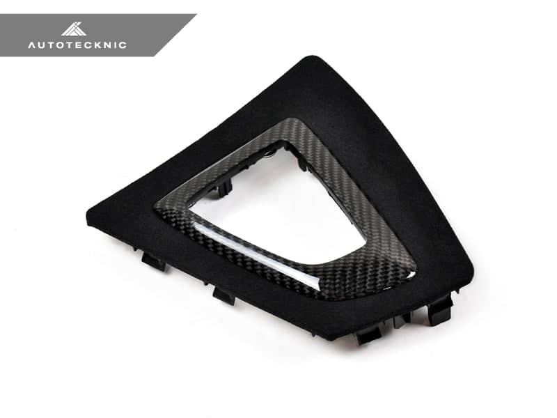 Kies-Motorsports AutoTecknic USA AutoTecknic Carbon Alcantara Shift Console Trim - F87 M2 | F20 1-Series | F22 2-Series