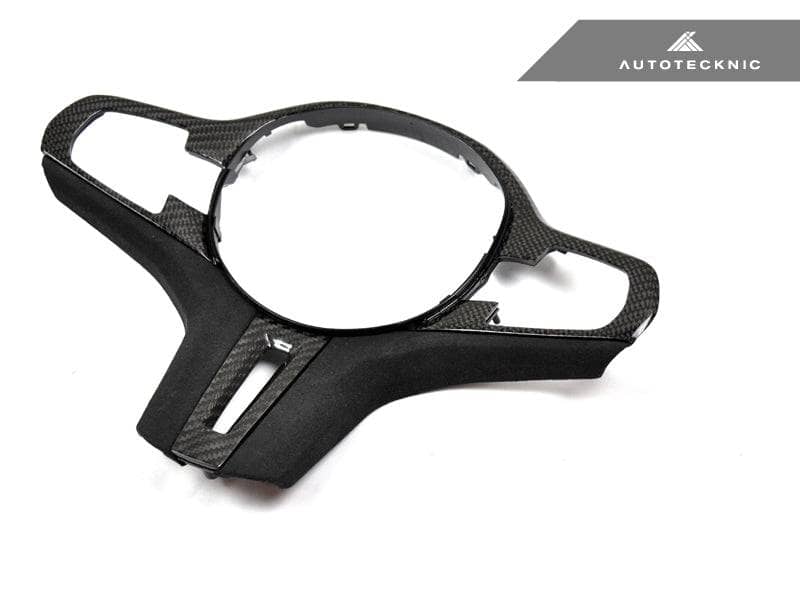 Kies-Motorsports AutoTecknic USA AutoTecknic Carbon Alcantara Steering Wheel Trim - G11/ G12 7-Series