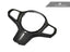 Kies-Motorsports AutoTecknic USA AutoTecknic Carbon Alcantara Steering Wheel Trim - G22/ G26 4-Series G22 4-Series Coupe / Non-Heated Steering Wheel / No