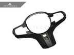 Kies-Motorsports AutoTecknic USA AutoTecknic Carbon Alcantara Steering Wheel Trim - G30 5-Series | G32 6-Series GT