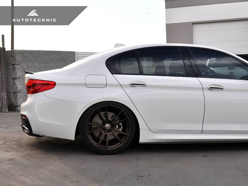 Kies-Motorsports AutoTecknic USA AutoTecknic Carbon Competition Extended-Kick Trunk Spoiler - F90 M5 | G30 5-Series