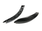 Kies-Motorsports AutoTecknic USA AutoTecknic Carbon Door Grip Handle Trim Set - BMW F30 3-Series | F32 4-Series F30 3-Series Sedan - Front Only / Gloss Finish