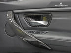 Kies-Motorsports AutoTecknic USA AutoTecknic Carbon Door Grip Handle Trim Set - BMW F8X M3/ M4