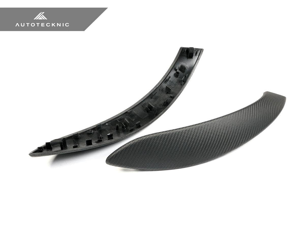 Kies-Motorsports AutoTecknic USA AutoTecknic Carbon Door Grip Handle Trim Set - BMW F8X M3/ M4