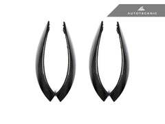 Kies-Motorsports AutoTecknic USA AutoTecknic Carbon Door Grip Handle Trim Set - F30 3-Series | F32 4-Series F30 3-Series Sedan - Front and Rear / Gloss Finish
