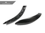 Kies-Motorsports AutoTecknic USA AutoTecknic Carbon Door Grip Handle Trim Set - F30 3-Series | F32 4-Series F30 3-Series Sedan - Front Only / Gloss Finish