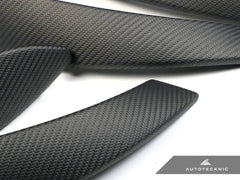 Kies-Motorsports AutoTecknic USA AutoTecknic Carbon Door Grip Handle Trim Set - F8X M3/ M4