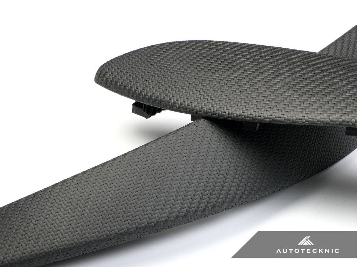 Kies-Motorsports AutoTecknic USA AutoTecknic Carbon Door Grip Handle Trim Set - F8X M3/ M4