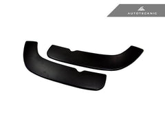 Kies-Motorsports AutoTecknic USA AutoTecknic Carbon Fiber Aero Splitters - Universal Matte Black