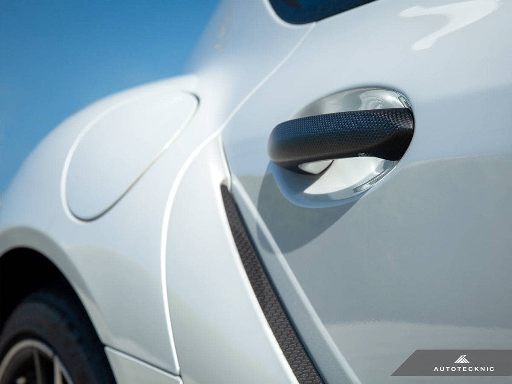 Kies-Motorsports AutoTecknic USA AutoTecknic Carbon Fiber Door Handle Trims - A90 Supra 2020