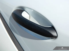 Kies-Motorsports AutoTecknic USA AutoTecknic Carbon Fiber Door Handle Trims - A90 Supra 2020