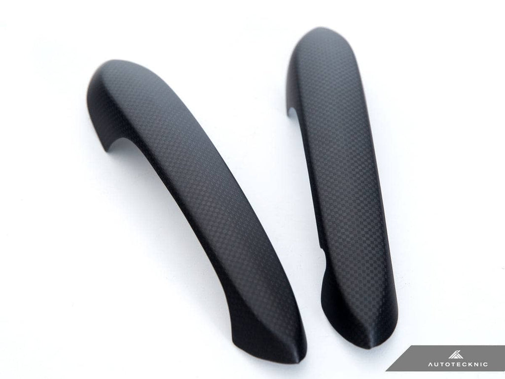 Kies-Motorsports AutoTecknic USA AutoTecknic Carbon Fiber Door Handle Trims - A90 Supra 2020
