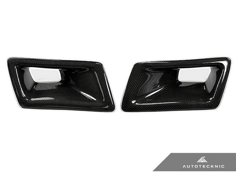 Kies-Motorsports AutoTecknic USA AutoTecknic Carbon Fiber Dual Air Ducts - Nissan 350Z 07-09 (VQ35HR) 350Z 07-09 (VQ35HR)