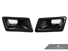 Kies-Motorsports AutoTecknic USA AutoTecknic Carbon Fiber Dual Air Ducts - Nissan 350Z 07-09 (VQ35HR) 350Z 07-09 (VQ35HR)
