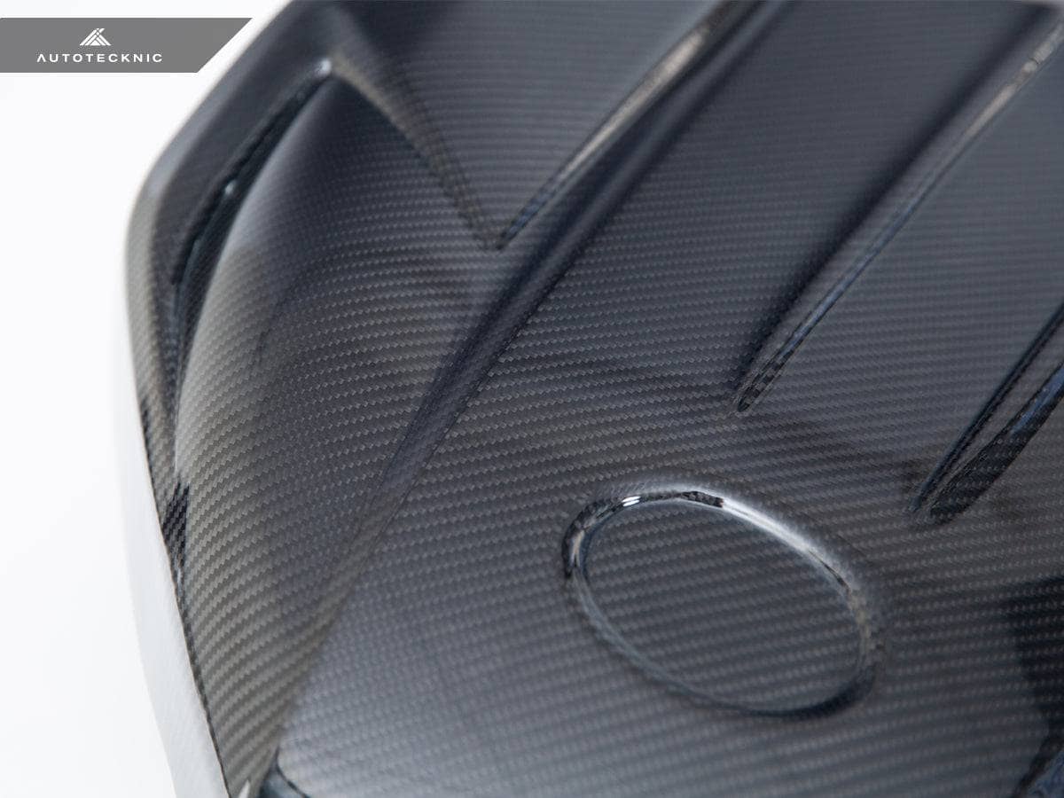 Kies-Motorsports AutoTecknic USA AutoTecknic Carbon Fiber Engine Cover - A90 Supra