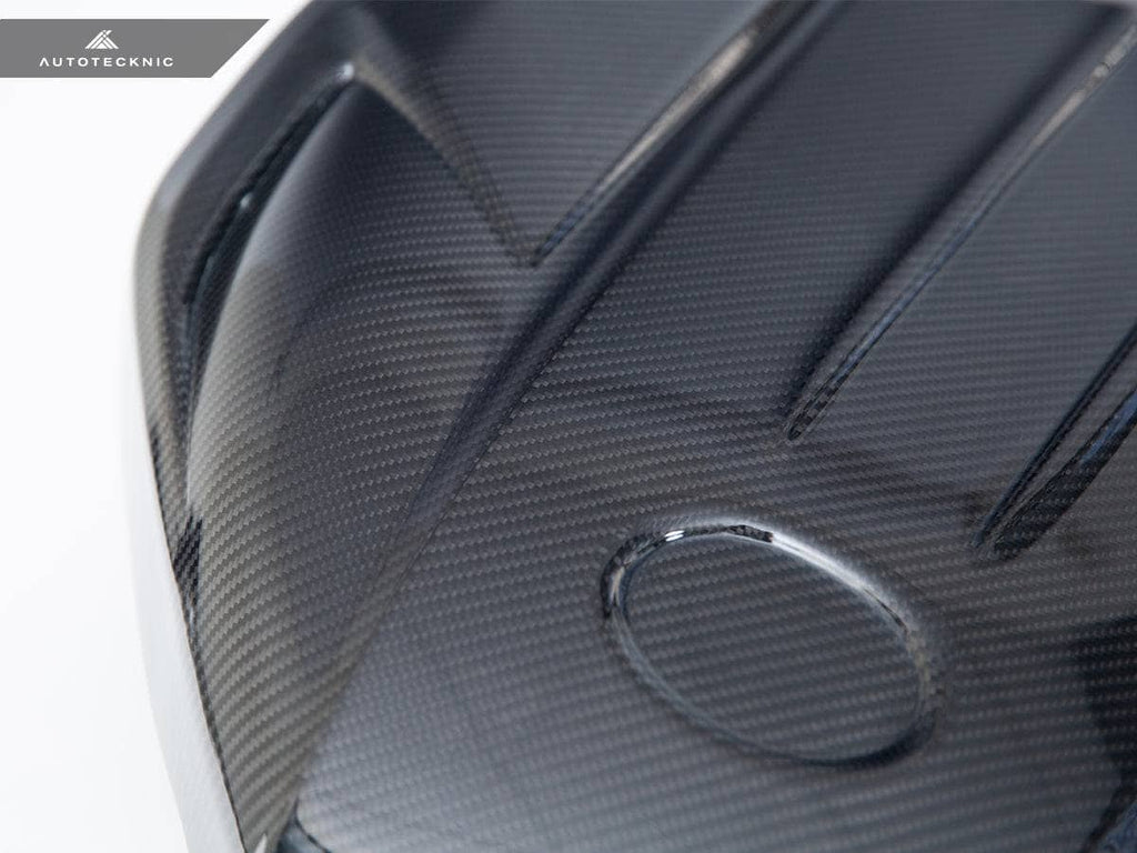 Kies-Motorsports AutoTecknic USA AutoTecknic Carbon Fiber Engine Cover - A90 Supra