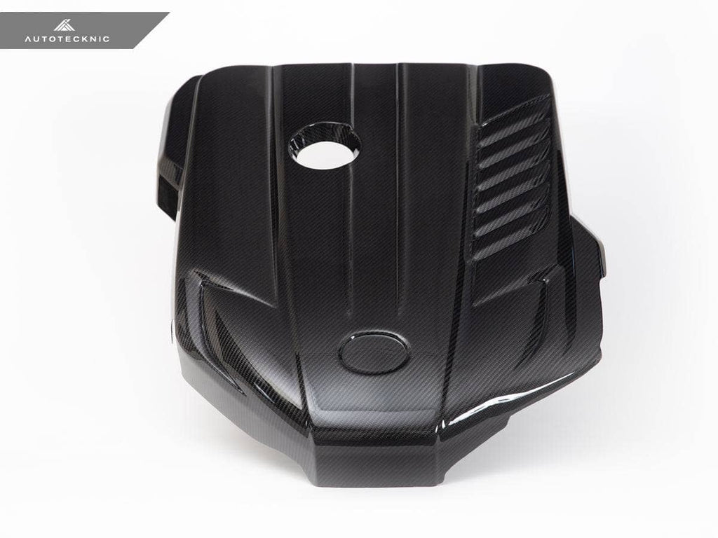 Kies-Motorsports AutoTecknic USA AutoTecknic Carbon Fiber Engine Cover - A90 Supra
