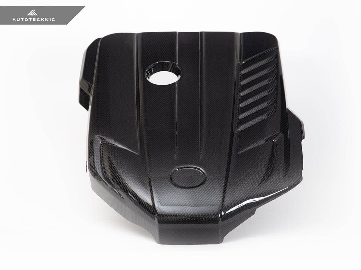 Kies-Motorsports AutoTecknic USA AutoTecknic Carbon Fiber Engine Cover - A90 Supra