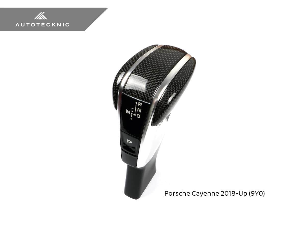 Kies-Motorsports AutoTecknic USA AutoTecknic Carbon Fiber Exclusive Design Shift Lever - Porsche 971 Panamera | 9Y0 Cayenne