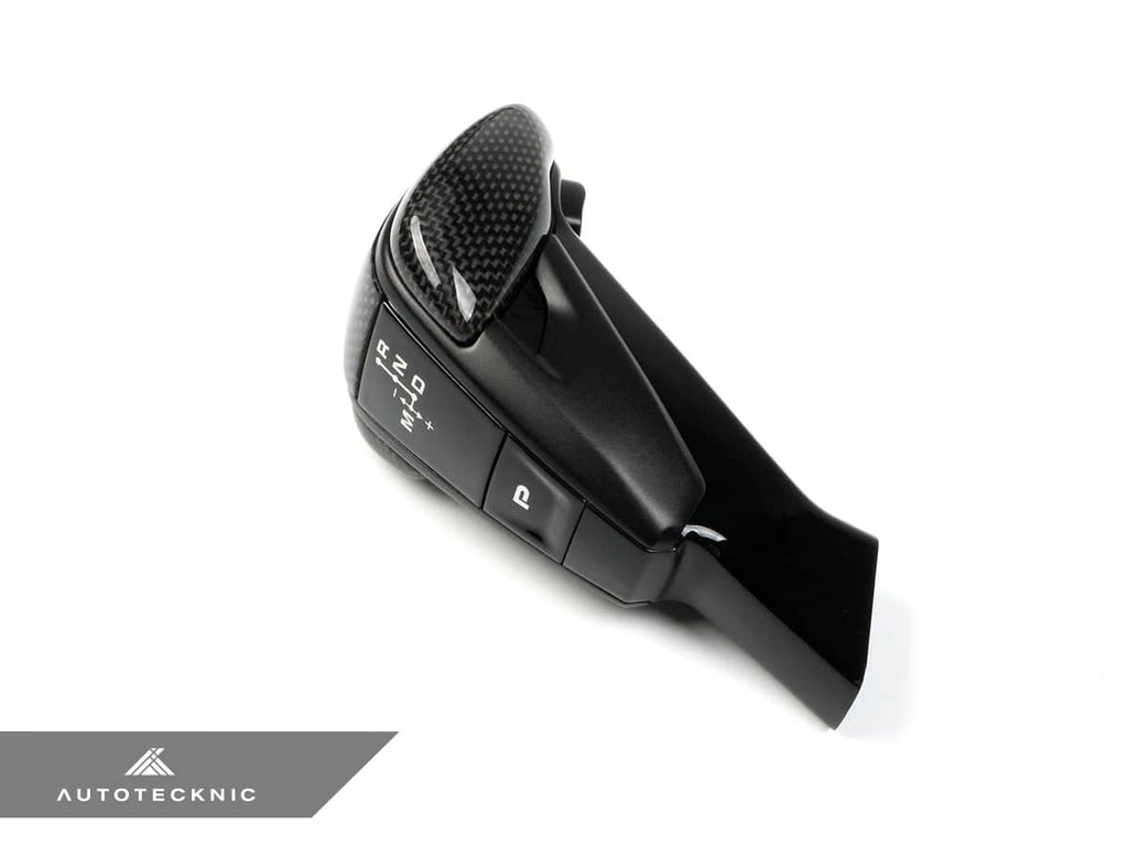 Kies-Motorsports AutoTecknic USA AutoTecknic Carbon Fiber Exclusive Design Shift Lever - Porsche 971 Panamera | 9Y0 Cayenne Porsche Panamera Models (971 & 971.2) / Satin Black / No