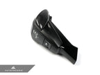 Kies-Motorsports AutoTecknic USA AutoTecknic Carbon Fiber Exclusive Design Shift Lever - Porsche 971 Panamera | 9Y0 Cayenne Porsche Panamera Models (971 & 971.2) / Satin Black / No