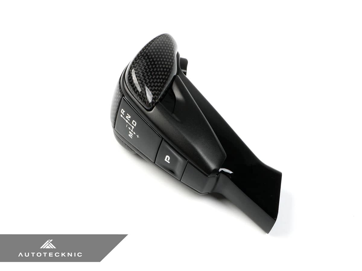 Kies-Motorsports AutoTecknic USA AutoTecknic Carbon Fiber Exclusive Design Shift Lever - Porsche 971 Panamera | 9Y0 Cayenne Porsche Panamera Models (971 & 971.2) / Satin Black / No