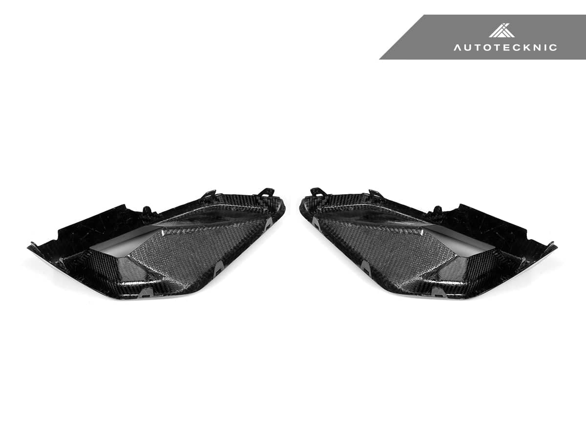 Kies-Motorsports AutoTecknic USA AutoTecknic Carbon Fiber Front Bumper Air Vent Set - G05 X5 M-Sport LCI G05 X5 M-Sport LCI