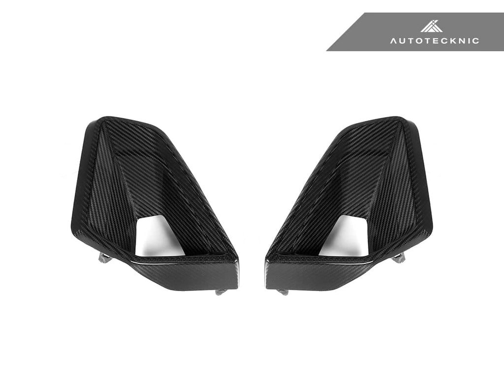 Kies-Motorsports AutoTecknic USA AutoTecknic Carbon Fiber Front Bumper Air Vent Set - G05 X5 M-Sport LCI G05 X5 M-Sport LCI
