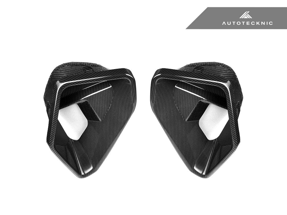 Kies-Motorsports AutoTecknic USA AutoTecknic Carbon Fiber Front Bumper Air Vent Set - G06 X6 M-Sport LCI G06 X6 M-Sport LCI