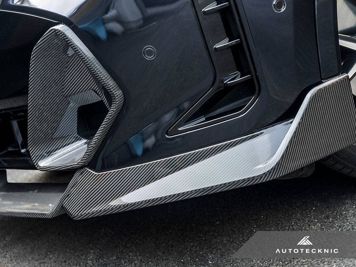 AutoTecknic Carbon Fiber Front Bumper Air Vent Set - BMW G06 X6 M-Sport LCI Secondary image