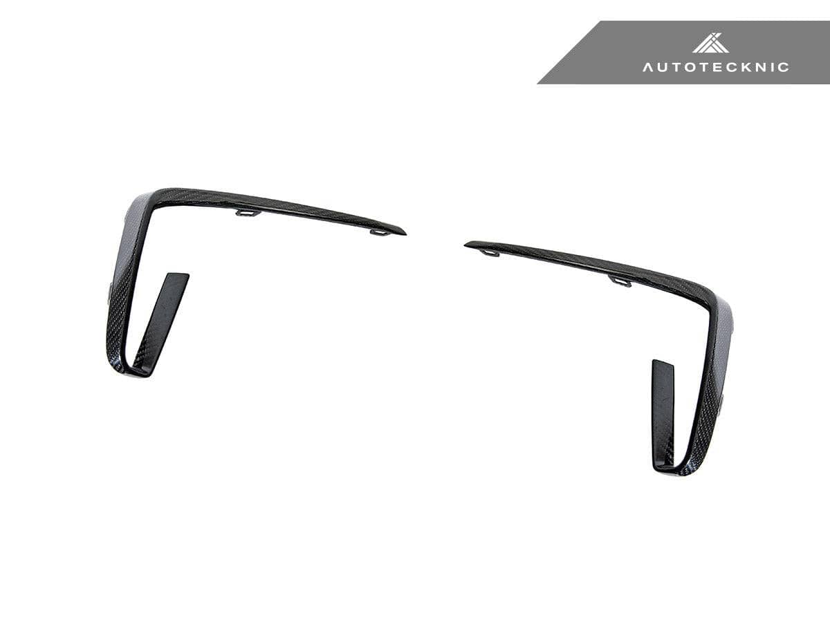 Kies-Motorsports AutoTecknic USA AutoTecknic Carbon Fiber Front Bumper Trim Set - BMW G01 X3 | G02 X4 M40I Pre-LCI