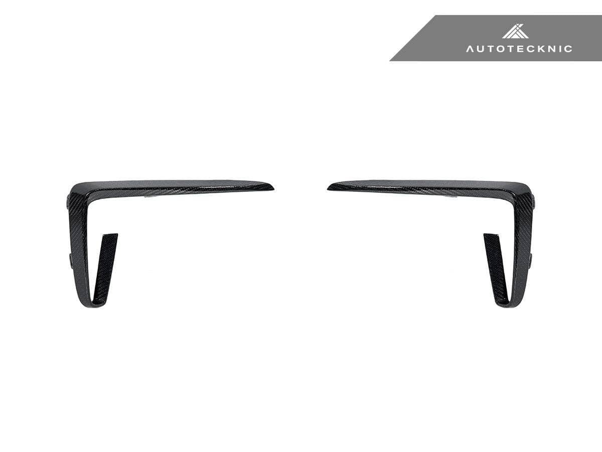 Kies-Motorsports AutoTecknic USA AutoTecknic Carbon Fiber Front Bumper Trim Set - BMW G01 X3 | G02 X4 M40I Pre-LCI