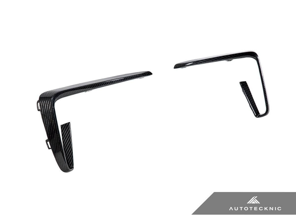 Kies-Motorsports AutoTecknic USA AutoTecknic Carbon Fiber Front Bumper Trim Set - G01 X3 | G02 X4 M40I Pre-LCI