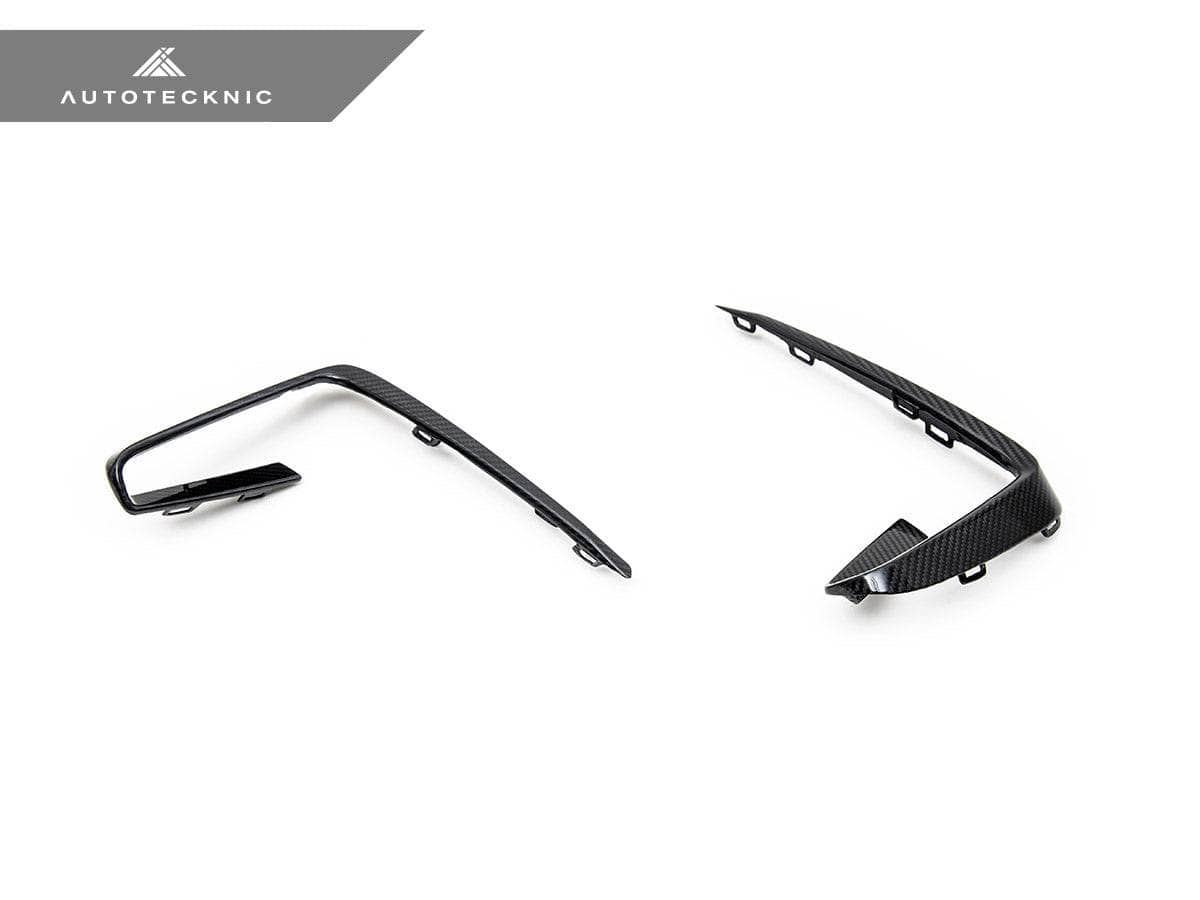 Kies-Motorsports AutoTecknic USA AutoTecknic Carbon Fiber Front Bumper Trim Set - G01 X3 | G02 X4 M40I Pre-LCI