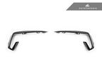 Kies-Motorsports AutoTecknic USA AutoTecknic Carbon Fiber Front Bumper Trim Set - G01 X3 | G02 X4 M40I Pre-LCI