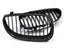 Kies-Motorsports AutoTecknic USA AutoTecknic Carbon Fiber Front Grille Set - BMW E60 Sedan | E61 Wagon | 5-Series Including M5