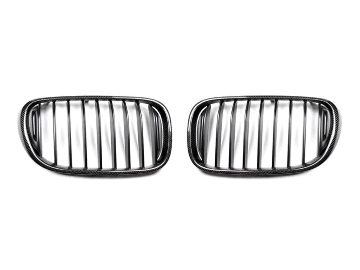Kies-Motorsports AutoTecknic USA AutoTecknic Carbon Fiber Front Grille Set - BMW G11/ G12 7-Series Pre-LCI (16-19)