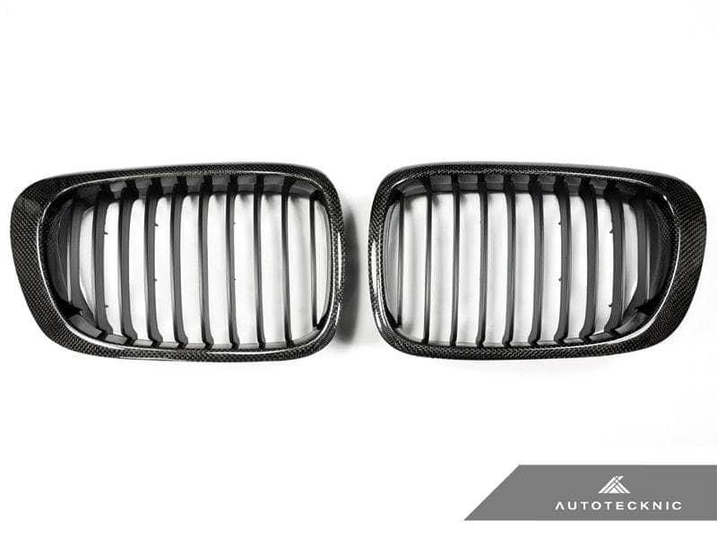 Kies-Motorsports AutoTecknic USA AutoTecknic Carbon Fiber Front Grille Set - E46 3-Series Coupe Pre-Facelift | M3