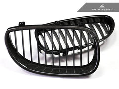Kies-Motorsports AutoTecknic USA AutoTecknic Carbon Fiber Front Grille Set - E60 Sedan / E61 Wagon | 5 Series including M5