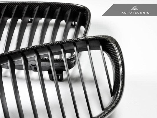 Kies-Motorsports AutoTecknic USA AutoTecknic Carbon Fiber Front Grille Set - E82/ E88 1-Series & 1M