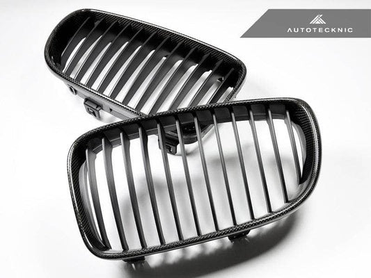 Kies-Motorsports AutoTecknic USA AutoTecknic Carbon Fiber Front Grille Set - E82/ E88 1-Series & 1M