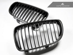Kies-Motorsports AutoTecknic USA AutoTecknic Carbon Fiber Front Grille Set - E82/ E88 1-Series & 1M