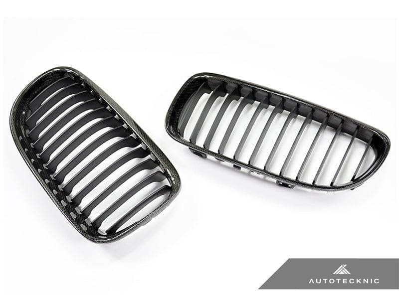 Kies-Motorsports AutoTecknic USA AutoTecknic Carbon Fiber Front Grille Set - E90/ E91 3-Series LCI