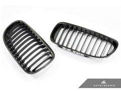 Kies-Motorsports AutoTecknic USA AutoTecknic Carbon Fiber Front Grille Set - E90/ E91 3-Series LCI