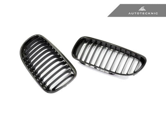 Kies-Motorsports AutoTecknic USA AutoTecknic Carbon Fiber Front Grille Set - E90/ E91 3-Series LCI