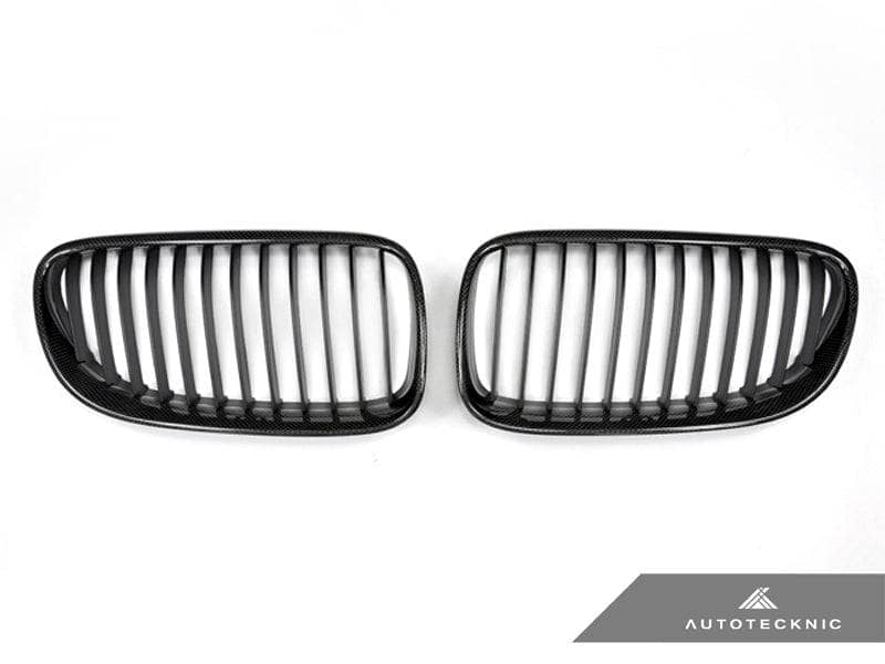 Kies-Motorsports AutoTecknic USA AutoTecknic Carbon Fiber Front Grille Set - E92 Coupe / E93 Cabrio | 3 Series LCI Main image